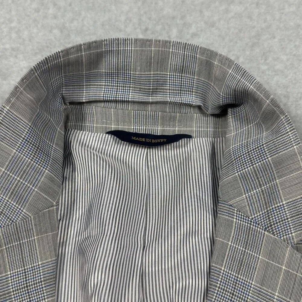 NWT Brooks Brothers Explorer Slim Glen Plaid Wool Blazer Size 42R
